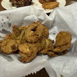 Cozy Lounge - Hand breaded fried pickles