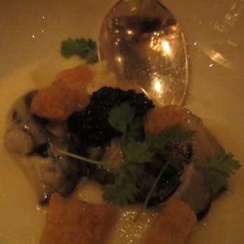 Bacchanalia - Kumamoto oysters, cauliflower, chevril, caviar. - New American Near Me - Atlanta, Georgia