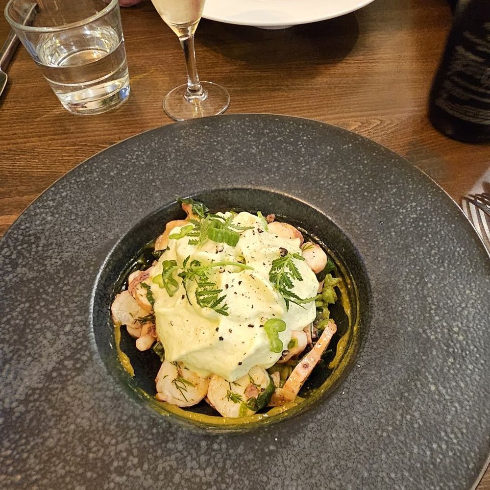 Le Poivron Bleu - Octopus starter - French Near Me - Lyon, 69