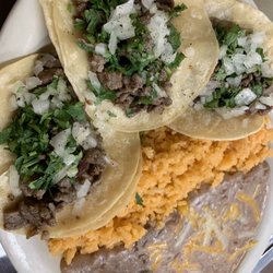 taco el paloma - Beef street tacos