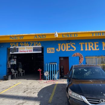 Joe S Tire Mart Tires 536 S Dixie Hwy E Pompano Beach Fl Phone Number