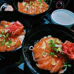 Salmon Donburi Salmon Donburi