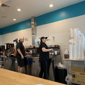 Quench It - Eagle Mtn - Some of the staff (Zac is one of the owners in the middle) - Popcorn Shops Near Me - Eagle Mountain, Utah