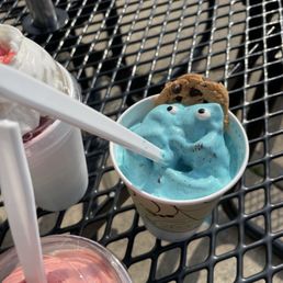 Cookie Monster Sundae