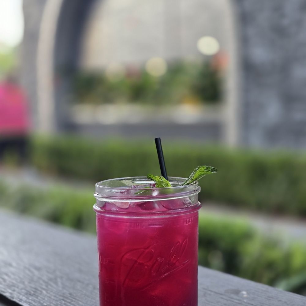 Gus's BBQ - House-Made Blueberry Mint Lemonade - Barbeque Near Me - Porter Ranch, California