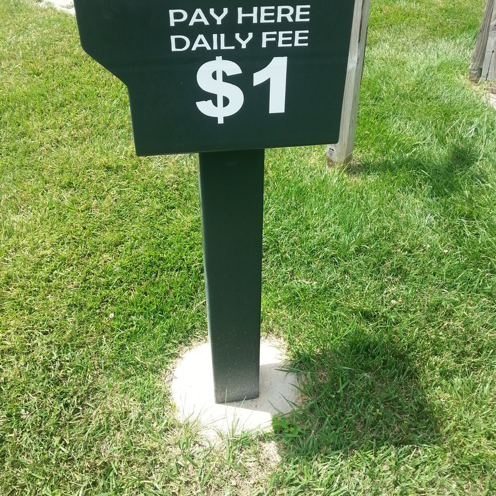 Treasure Cove Disc Golf Course - Fee box - Disc Golf Near Me - Council Bluffs, Iowa Treasure Cove Disc Golf Course - Fee box - Disc Golf Near Me - Council Bluffs, Iowa