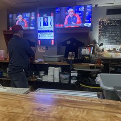 Larry's Bar - The bar area.
