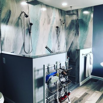 Total Bath Transformations - Master walk-in shower - General Contractors Near Me