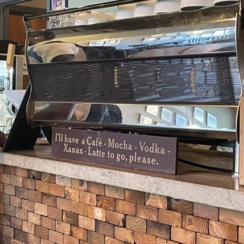FIX Coffeebar - Sign is hilarious. - Coffee & Tea Near Me - Houston, Texas