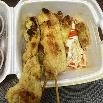 Thai Bistro & Sushi - Satay (4 Skewers) - Thai Near Me - San Antonio, Texas Thai Bistro & Sushi - Satay (4 Skewers) - Thai Near Me - San Antonio, Texas