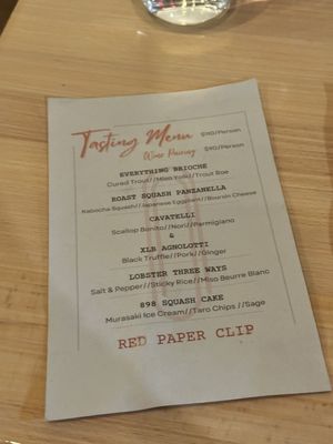 Menu photo 4 Red Paper Clip New York, NY Menu photo 4 Red Paper Clip New York, NY