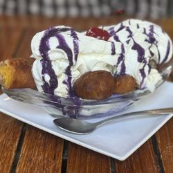 Tina's Filipino Cuisine - Ube Banana Split