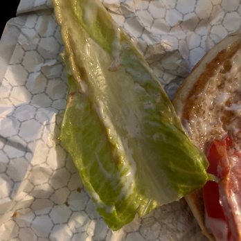Wendy's - a sandwich with lettuce and bacon - Fast Food Near Me - Denver, Colorado Wendy's - a sandwich with lettuce and bacon - Fast Food Near Me - Denver, Colorado