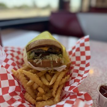Triangle Drive In - Jumbo Bacon Chz Burger- forgot add bacon - Burgers Near Me - Fresno, California Triangle Drive In - Jumbo Bacon Chz Burger- forgot add bacon - Burgers Near Me - Fresno, California