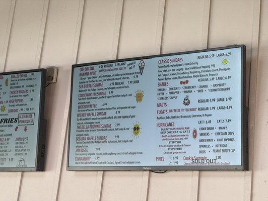 Menu photo 4 Kill Devil's Frozen Custard & Beach Fries Kill Devil Hills, NC Menu photo 4 Kill Devil's Frozen Custard & Beach Fries Kill Devil Hills, NC
