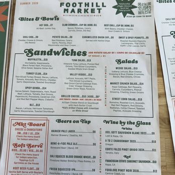 Foothill Market - Menu - Delis Near Me - Genoa, Nevada Foothill Market - Menu - Delis Near Me - Genoa, Nevada
