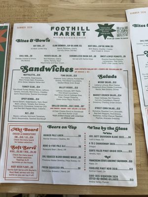 Menu photo 1 Foothill Market Genoa, NV Menu photo 1 Foothill Market Genoa, NV