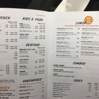 Chicken Shack - Menu - Southern Near Me - Royal Oak, Michigan