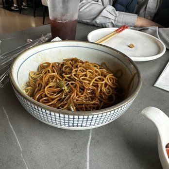 Wu's Fish House - Scallion oil noodles - Seafood Near Me - Edison, New Jersey