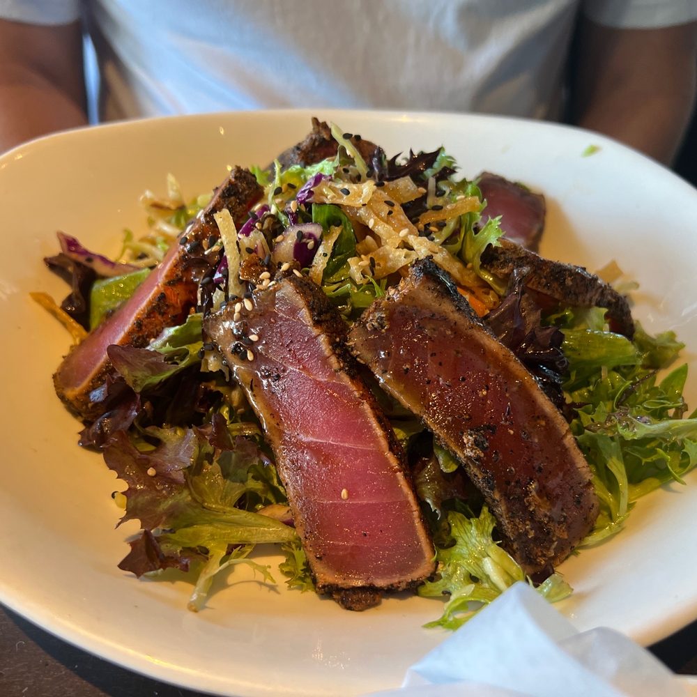 Yard House - Ahi Crunchy Salad - New American Near Me - Carlsbad, California Yard House - Ahi Crunchy Salad - New American Near Me - Carlsbad, California
