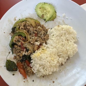 Dancing Spoons - (Hot) Spicy Basil Chicken - Thai Near Me - San Gabriel, California