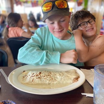 Michael's Tacos - My son was impressed that his burrito was as big as his arm lol - Tacos Near Me - Cody, Wyoming