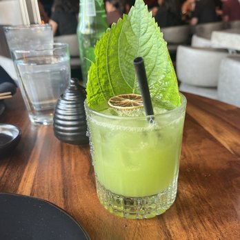 Azabu - kyuri Cucumber Mint but replaced the Sauza with Casamigos - Japanese Near Me - Whittier, California Azabu - kyuri Cucumber Mint but replaced the Sauza with Casamigos - Japanese Near Me - Whittier, California