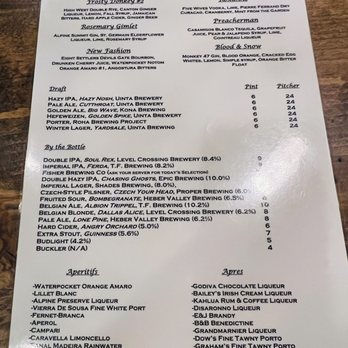 Midway Mercantile - Cocktail & Beer Menu! - New American Near Me - Midway, Utah Midway Mercantile - Cocktail & Beer Menu! - New American Near Me - Midway, Utah