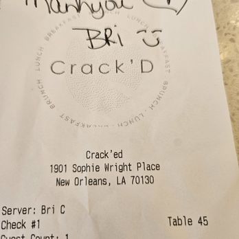 Crack'D Brunch - Breakfast & Brunch Near Me - New Orleans, Louisiana Crack'D Brunch - Breakfast & Brunch Near Me - New Orleans, Louisiana