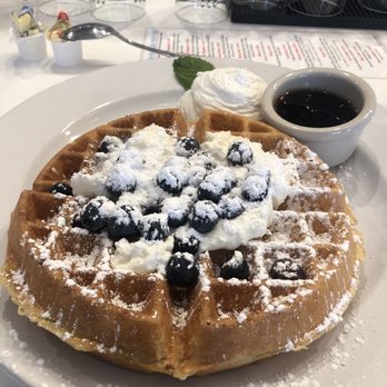 Chicago Waffles - Blueberry lemon waffle - Breakfast & Brunch Near Me - Chicago, Illinois