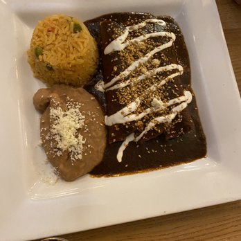 Caffe di Fiore - Mole Enchiladas - Mexican Near Me - The Woodlands, Texas