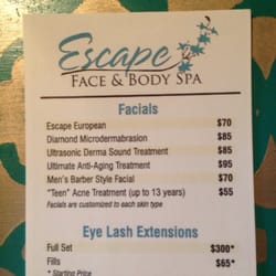 Escape Face & Body Spa
