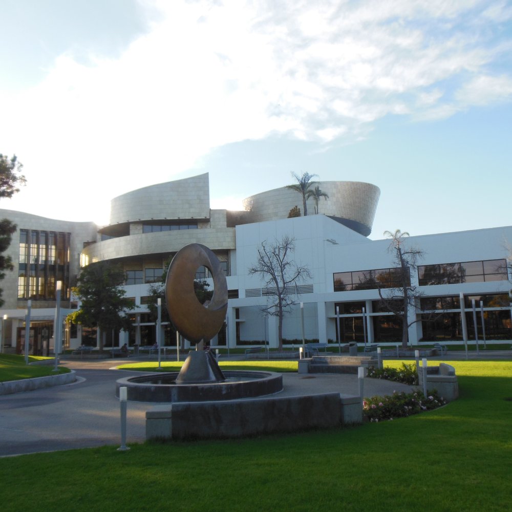 Cerritos Library - View of the library from the street. - Libraries Near Me - Cerritos, California