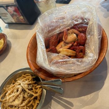 FireHouse Crawfish- Delta Shore - Garlic noodles and shrimp and crawfish broil. - Seafood Near Me - Sacramento, California FireHouse Crawfish- Delta Shore - Garlic noodles and shrimp and crawfish broil. - Seafood Near Me - Sacramento, California