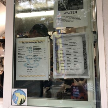 The Hideaway Cafe and Espresso - They have syrups and sauces. - Burgers Near Me - Neah Bay, Washington