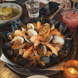 Large Seafood Paella Large Seafood Paella