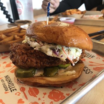 Fry the Coop - Nashville Fried Chicken Sandwich - American Near Me - Oak Lawn, Illinois Fry the Coop - Nashville Fried Chicken Sandwich - American Near Me - Oak Lawn, Illinois