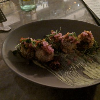 Hotel Bar - Ropa vieja croquettas. spicy and delicious! - Cocktail Bars Near Me - Tampa, Florida Hotel Bar - Ropa vieja croquettas. spicy and delicious! - Cocktail Bars Near Me - Tampa, Florida