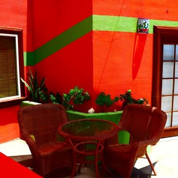 Parrot's Cracker - Front Patio by Herb Garden - Cocktail Bars Near Me - San Felipe, BCN