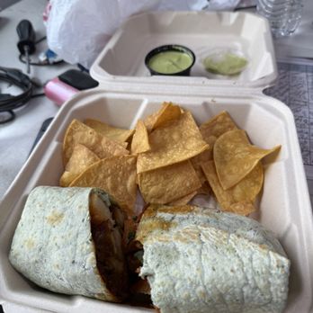 Dova Cafe - Vegan soyrizo wrap - Coffee & Tea Near Me - Ontario, California