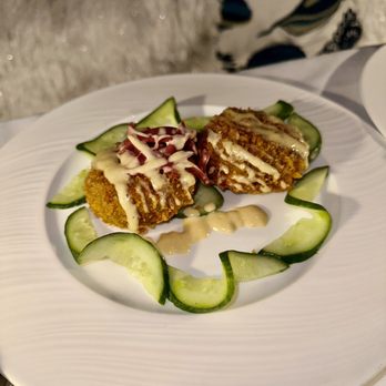 Skinos - Crab Cake - Greek Near Me - New York, New York Skinos - Crab Cake - Greek Near Me - New York, New York