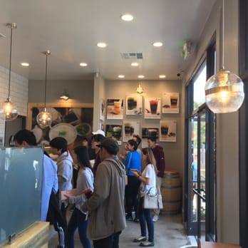 7 Leaves Cafe - Interior during the Grand Opening! - Coffee & Tea Near Me - Irvine, California