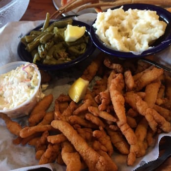 Charlie Horse Restaurant - Frid clam strips and the best mashed potatoes ever! - Seafood Near Me - Ormond Beach, Florida