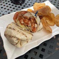 Lakeview Cafe - Buffalo Grilled Chicken Wrap Lunch