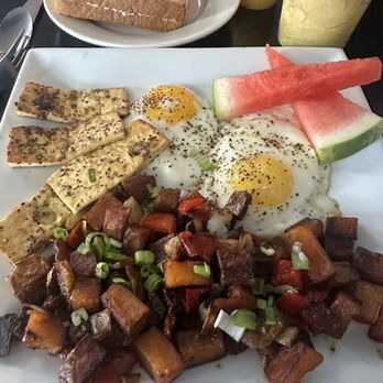 Coffee House Too - Eggs breakfast with tofu - Breakfast & Brunch Near Me - Philadelphia, Pennsylvania Coffee House Too - Eggs breakfast with tofu - Breakfast & Brunch Near Me - Philadelphia, Pennsylvania