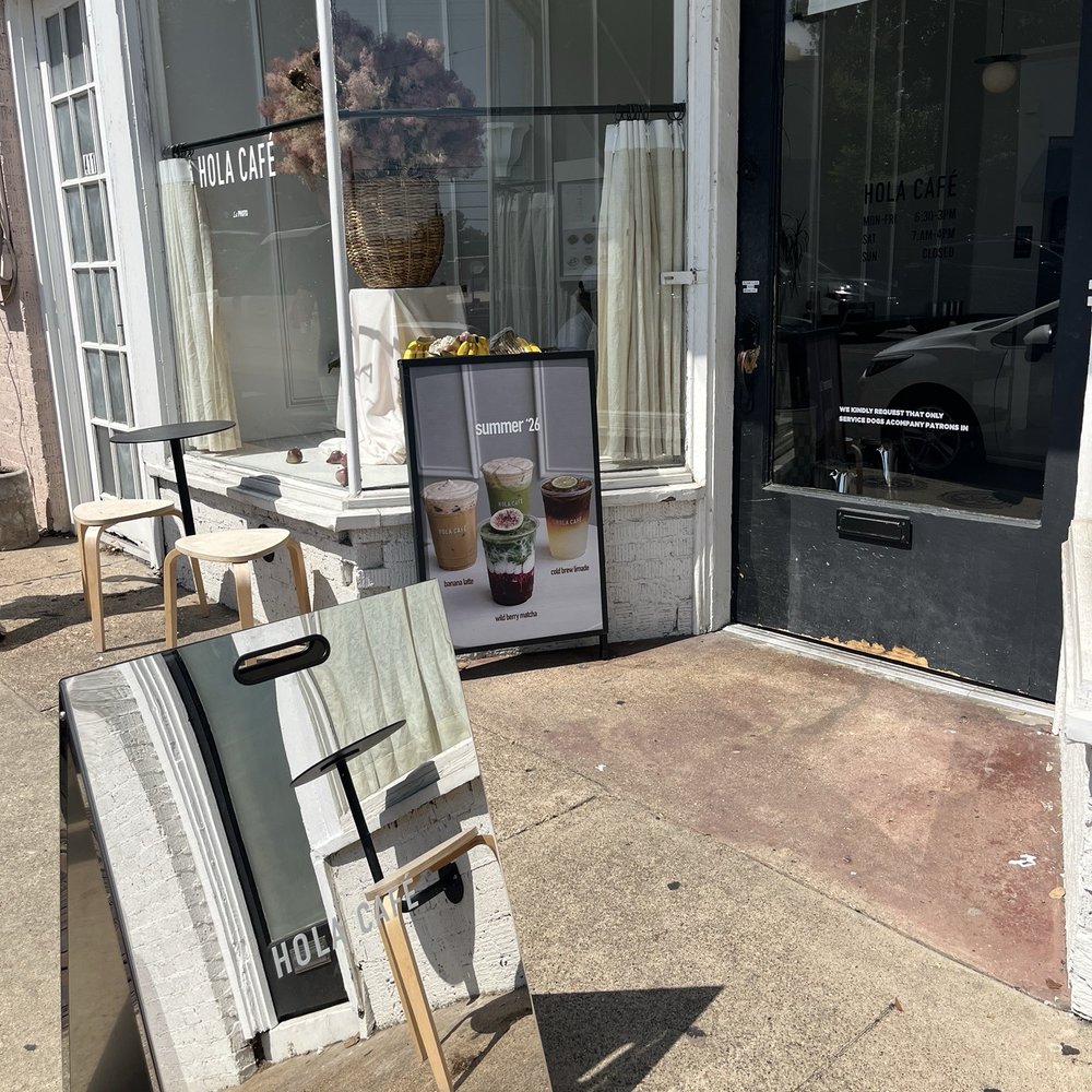 Hola Cafe Dallas - outside tiktok & insta: @trinhiesworld - Coffee & Tea Near Me - Dallas, Texas Hola Cafe Dallas - outside tiktok & insta: @trinhiesworld - Coffee & Tea Near Me - Dallas, Texas