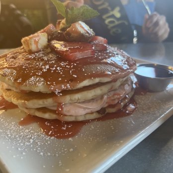 Toast - Strawberry Cheesecake Pancakes - Breakfast & Brunch Near Me - Temecula, California