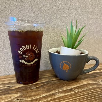 Bodhi Leaf Coffee Traders - Iced Vietnamese black tea pour-over coffee - Coffee & Tea Near Me - La Habra, California