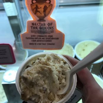 Ample Hills Creamery - Nectar of the Queens - baklava ice cream - Ice Cream & Frozen Yogurt Near Me - Astoria, New York