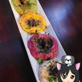Cafe Turko - Rainbow hummus. Love, @eatoutthao - Halal Near Me - Seattle, Washington